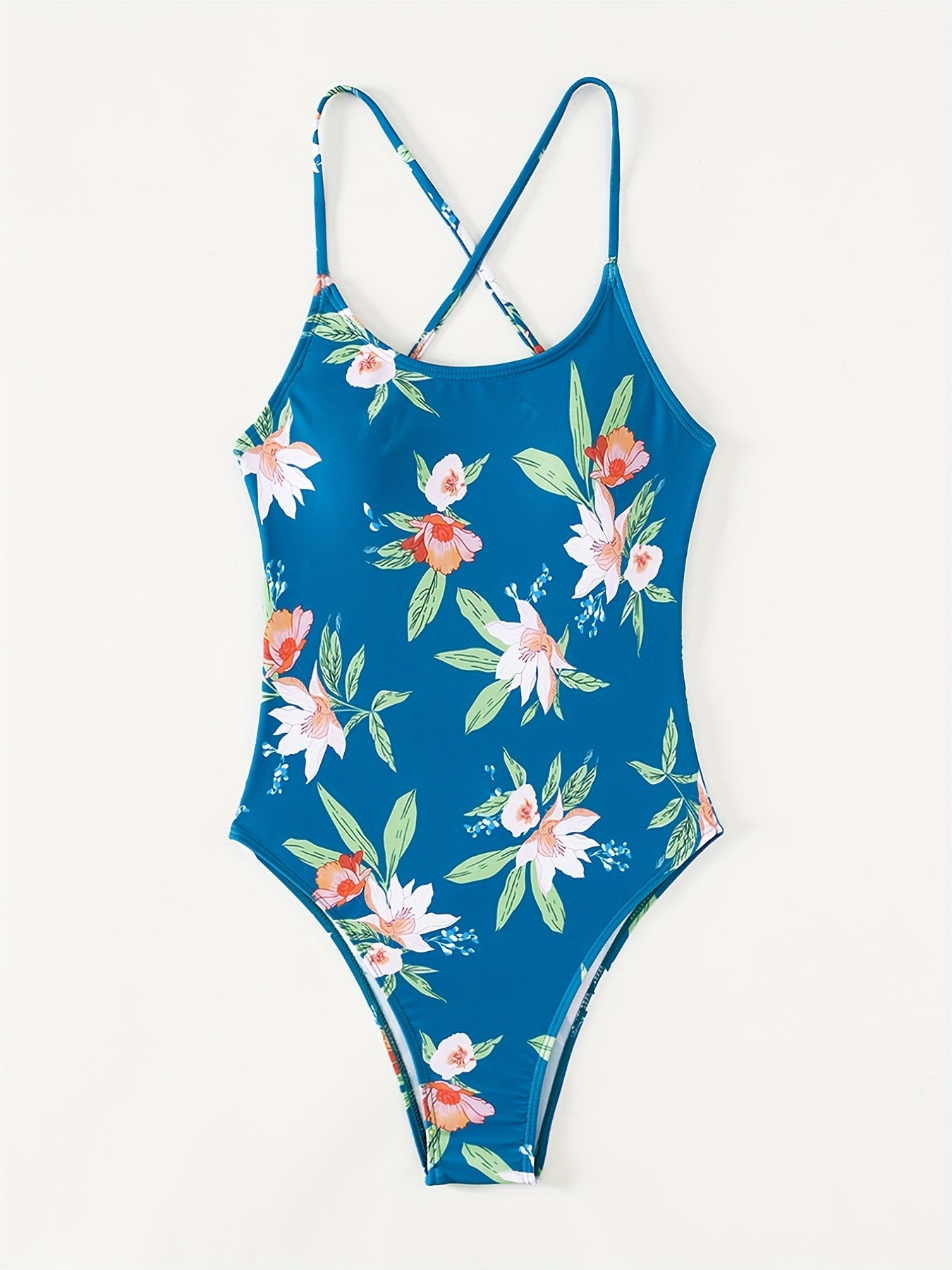 Cand Tropical Cross-Back swinsuit