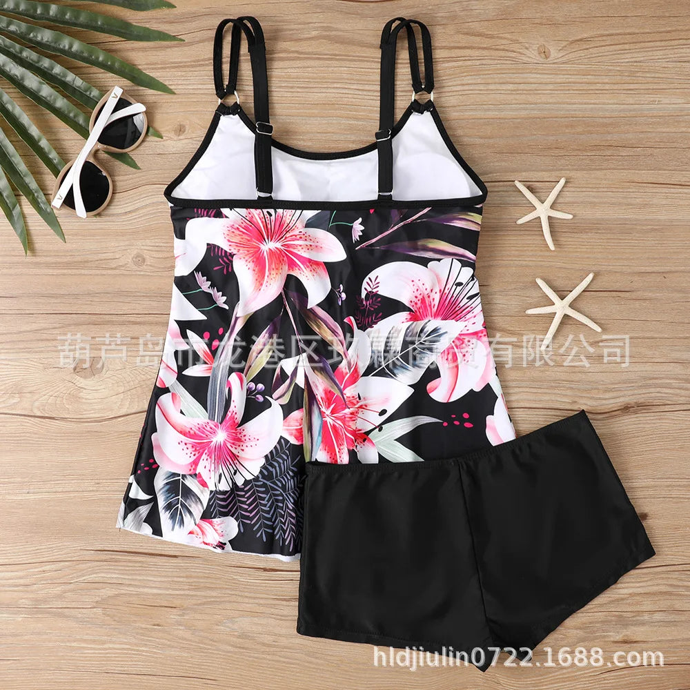Tankini with different prints for summer