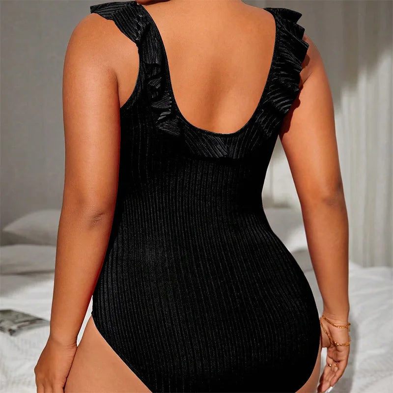 Women's Plus Size One-Piece Swimsuit