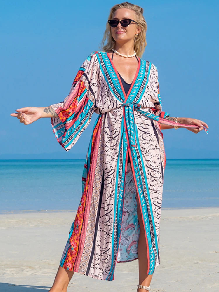 Beach Cover-up Botanica