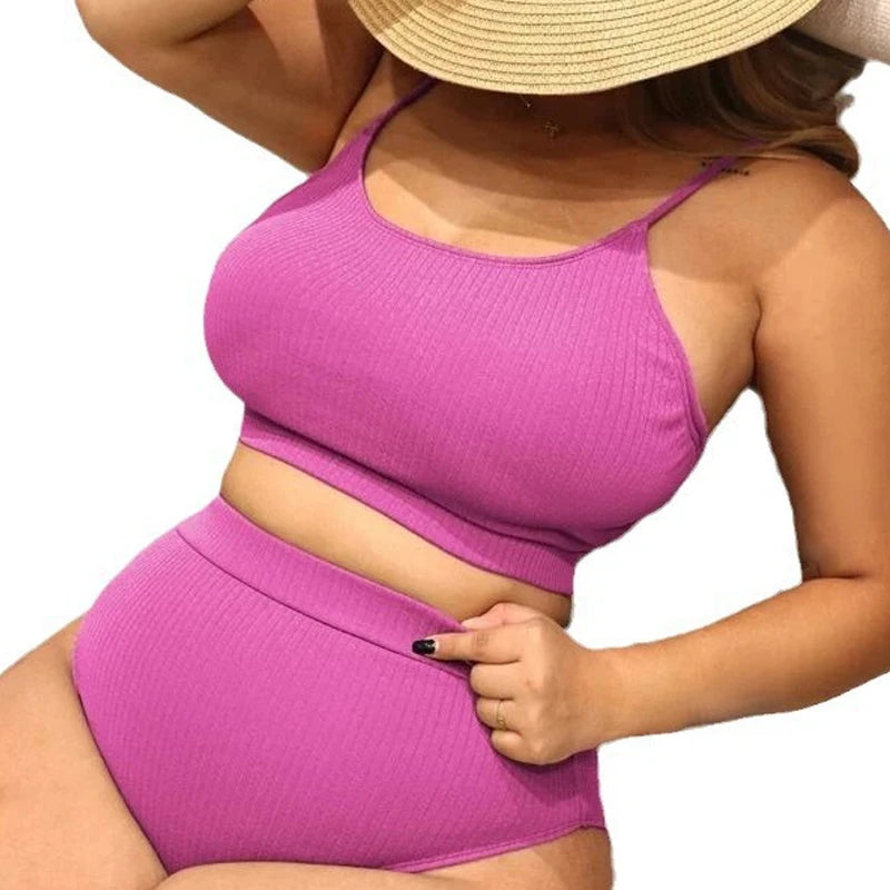 Plus Size Bikini Set – Confidence & Timeless Style