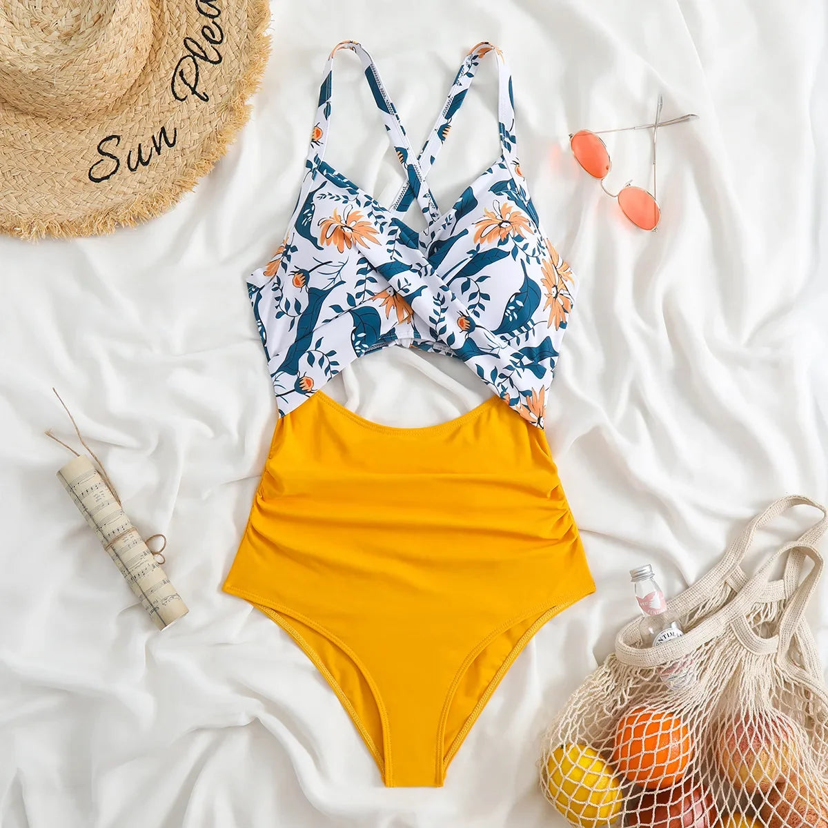 Cross Charm Swimsuit