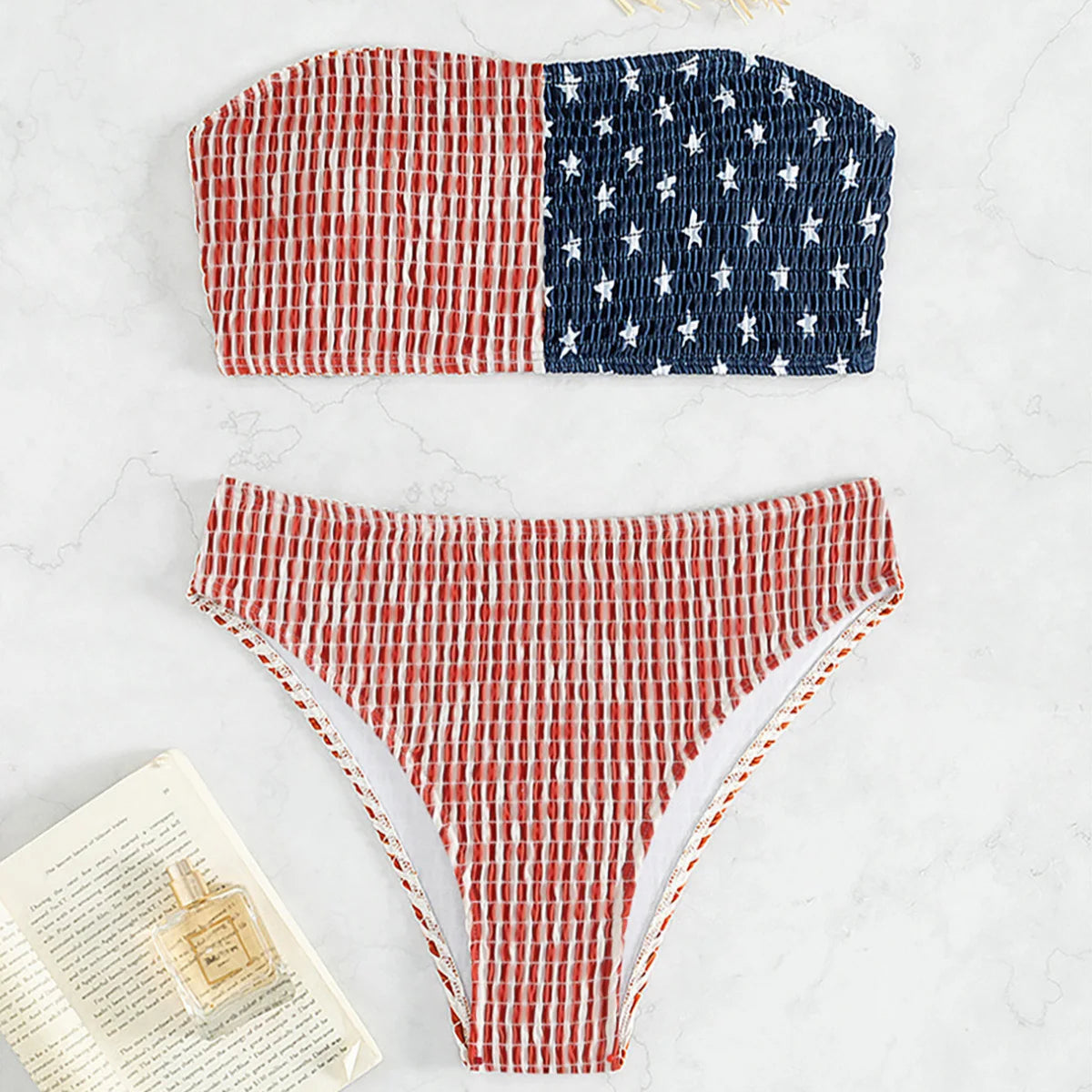 Indie — High-Waisted Bandeau Bikin