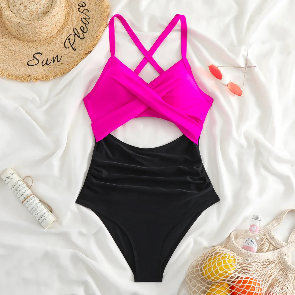 Cross Charm Swimsuit