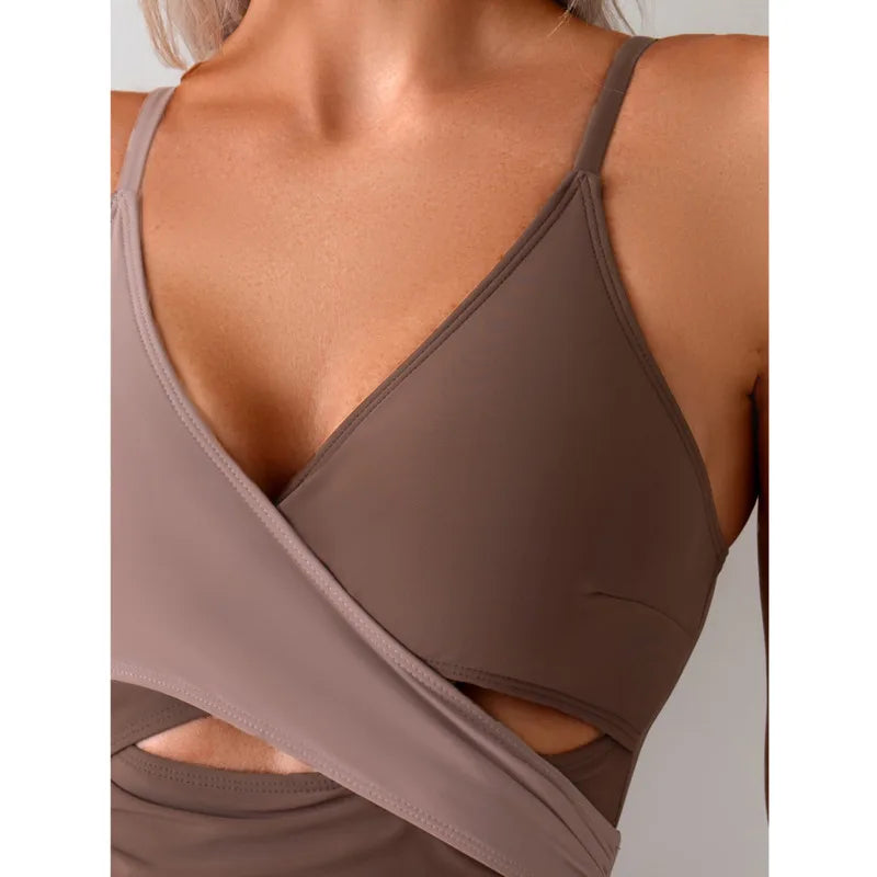 Dual Beige swinsuit