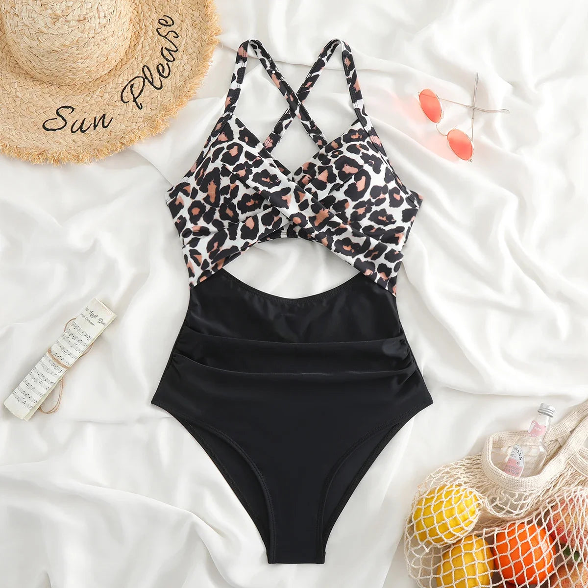 Cross Charm Swimsuit