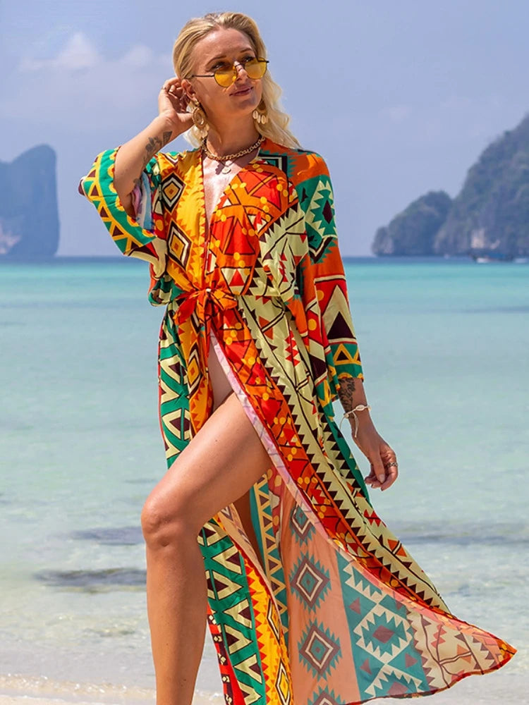 Beach Cover-up Botanica