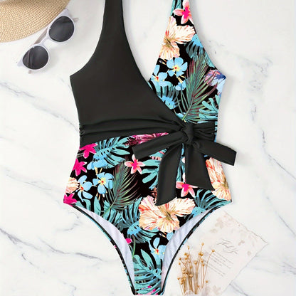 Tropical Lace One-Piece