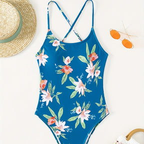 Cand Tropical Cross-Back  swinsuit