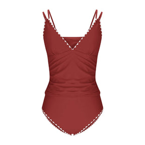 Zoe Tankini V-neck and delicate details