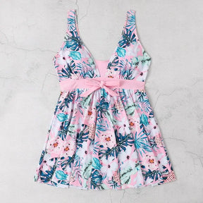 Dress-Style Bikini with Shorts