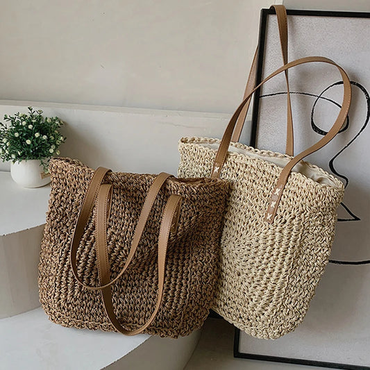 Aurélie Straw Tote