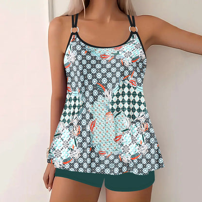 Tankini with different prints for summer