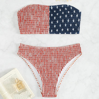 Indie — High-Waisted Bandeau Bikin
