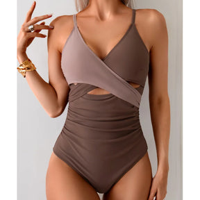 Dual Beige  swinsuit
