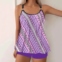 Tankini with different prints for summer