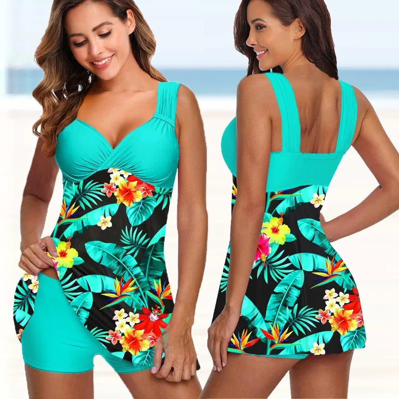 Floral Print Tankini