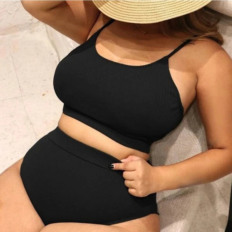 Plus Size Bikini Set – Confidence &amp; Timeless Style