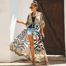 Leopard Dune – Long Beach Cover-Up