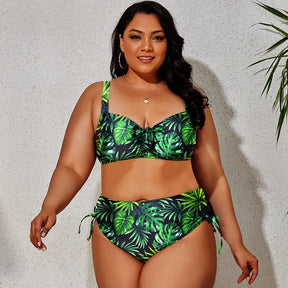 Plus Bikini with Side Ties