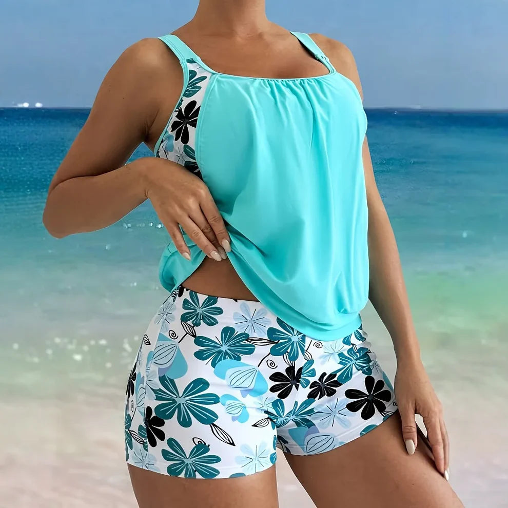Women's Fashion Tankini Set