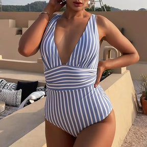 Signature Stripe Swimsuit