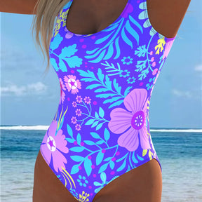 Sporty Bloom One-Piece