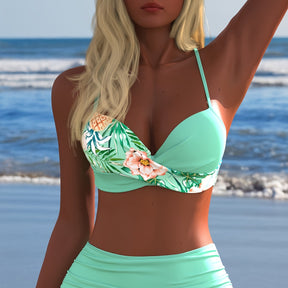 Verde Serena – High Waist Elegance
